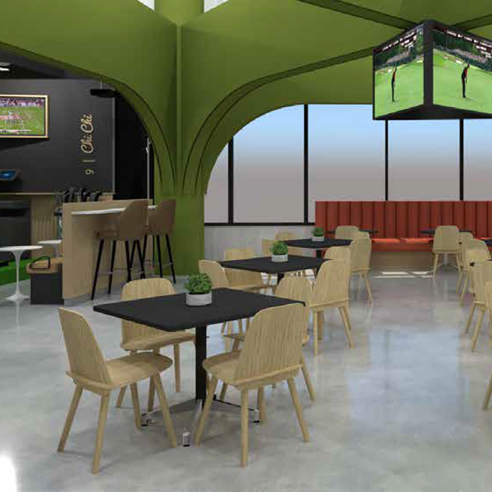 Dining space at The Green