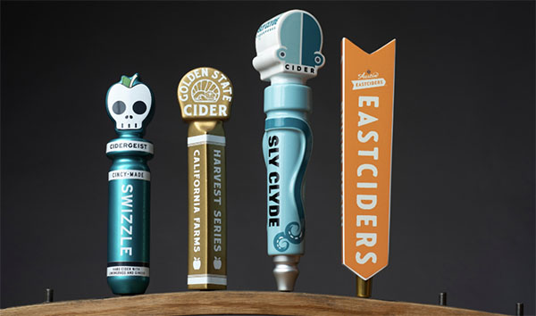 Cider tap handles