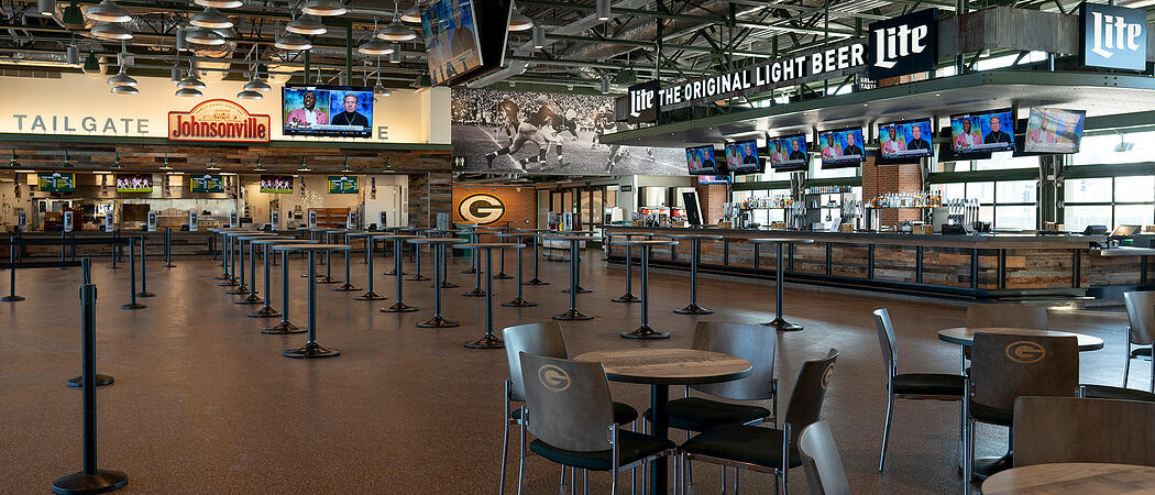 Lambeau Field Johnsonville Tailgate Village